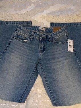 PacSun Women's Light Blue Straight Leg Jeans